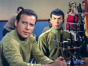 Kirk vs. Spock chess