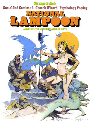 National Lampoon Ghoul Queen August 1973 Strange Beliefs 41