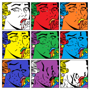 Crying ROY (Lichtenstein & Warhol Parody)